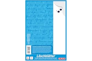 Herlitz Feuilles Buvard, Format A4, 10 Feuilles