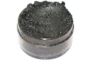 KandyDip Effektpigment Nighthawk Black SCHWARZ Pearl Perlglanz Metallic Farbpulver Pigment für Epoxidharz Autolack Sprühfolie Pigmente Aquarell Seife Powder (5 Gramm)