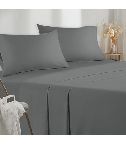 COTTON ARTean Parure de lit KADO pour lit de 90 x 190/200 cm - Hypoallergénique