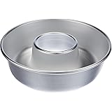 Pentole Agnelli Linea Pasticceria e Cake Design Ciambella Con Tubo, Argento, 26 cm