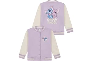 Disney Lilo and Stitch Blouson aviateur universitaire Stitch et Angel Basbeball pour enfants