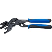 BGS 8289 Pince Spéciale Démontage Refroidisseur D'Huile BMW - Fourche 15x22mm Pivotante 180° - Outil Mécanique Professionnel