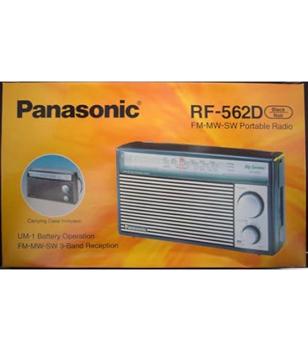 Panasonic RF-3500 ラジオ Unboxing Panasonic RF-3500 GX500 portable FM, LW, MW, SW