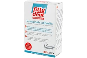FITTY-DENT Fittydent Coussinets Adhésifs x 15