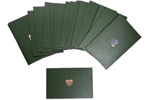 CZAKOMIX 40PCS Mini Briefumschläge Klein, Perlglanzpapier Umschlag, Geschenkkarte Umschlag, für Diy Hochzeit Weihnachten Valentinstag Geburtstagsfeier(Perlmuttartiges Dunkelgrün)