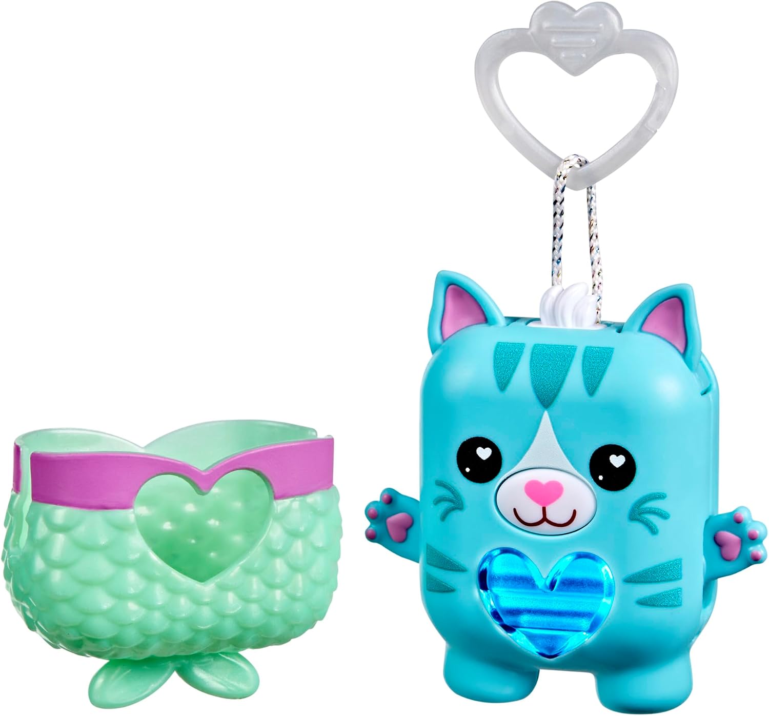 Hasbro Nano-mals, Pawtricia la gatita Azul, Mascota electrónica de Tipo Fidget