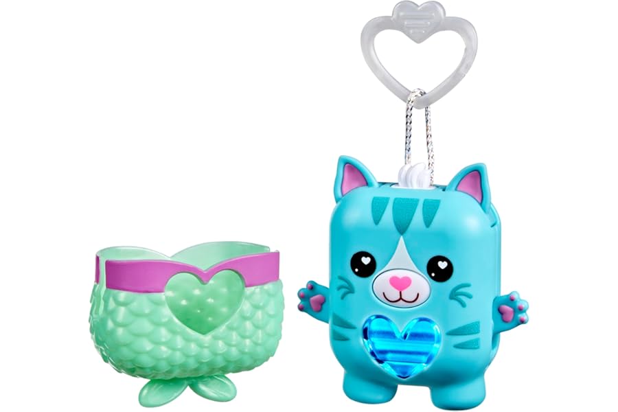 Hasbro Nano-Mals Pawtricia the Blue Kitty Electronic Fidget Pet