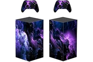 DolDer Skin Sticker/Slickwrap, Protective Skin for Xbox Series X Console and 2 Dualshock Controllers - 0738