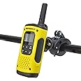 HYS Soporte para radio de coche compatible con Baofeng UV5R Motorola Waklie Talkie y radio de mano CB, soporte de abrazadera trasera