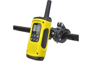 UAYESOK Uchwyt do radia rowerowego, motocyklowego, ATV, skuterowego na Motorola, Baofeng, Retevis, Midland Tlkr