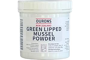 Ourons Green Lipped Mussel Powder for Dogs – 130g Natural Joint Health Supplement