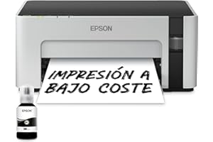 EPSON Impresora EcoTank ET-M1120 A4 monocromo con depósito de tinta y conexión Wi-Fi