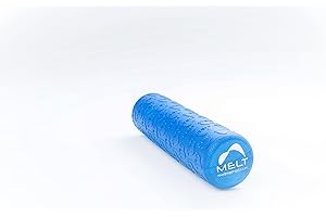 MELT Method 18 Inch Travel Soft Foam Roller- Half The Length of The MELT Full Body Roller