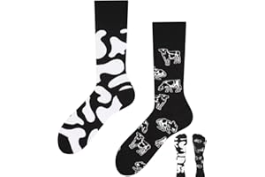 TODO Kolorowe Skarpety Nie do Pary - Lucky Horse - Jeździec, Podkowy, Koń, Zegar