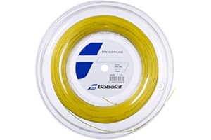 Babolat RPM Hurricane Tennis Racket String - 200m Reel - 1.35mm/15L - Yellow