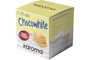 CAFFÈ KAROMA Karoma® 16 capsule Bevanda al Cioccolato Bianco compatibili con Nescafè Dolce Gusto
