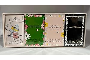 marc jacobs(w) mini set edt 2x4ml(daisy eau so fresh + daisy) + perfect edp 5ml+daisy wild edp 4ml (2025 version)
