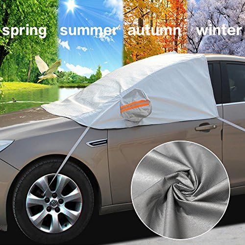 Car Windscreen Frost Cover Car Windscreen Protector Cover Sunshade Universal Dust Shield Screen Windshield Mirror Protector
