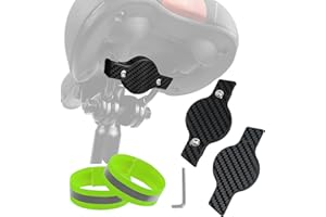 DNWFZ Bicicleta Airtag Velo Icicleta para El Sillín, Protección Antirrobo, Protector Oculto, Soporte De Localizador Bluetooth Portátil para Etiquetas De Aire Universal Protección Antirrobo