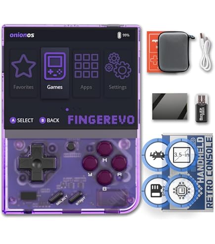Buy Miyoo Mini V4 OnionOS Handheld Game Console 2.8-inch 750*560