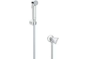 Grohe Tempesta - Juego completo de teleducha con llave escuadra, cromo Ref. 26357000