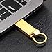 Produktbild Kuizhiren1 USB-Speicherstick, mit Schnalle, 4 GB / 8 GB / 16 GB / 32 GB / 64 GB, 2 g, goldfarben