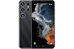 SnHey Smartphone Ohne Vertrag Handy, 5,0 Zoll Günstig Handys, 16GB ROM(Skalierbar auf 128GB), Dual SIM Dual Standby (S22Ultra-Black)
