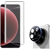 Nanospace Xiaomi Mi 15 Ultra İle Uyumlu Nano Ped Tam Kapatan Ped Ekran Koruyucu Ve Siyah Lens Kamera Koruyucu