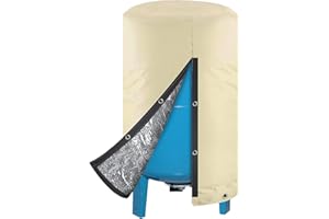 GENIKEER Cubierta Aislada Para Bomba De Pozo | Protector Anticongelante para Bombas de Agua | Cubierta Reforzada Para Tanques De Presión De Pozo Para Riego Camping Industrial Jardinería Exteriores