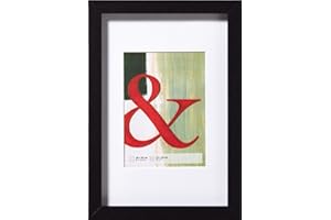 walther design Bilderrahmen schwarz 30 x 40 cm Echtglas Stockholm EA040B