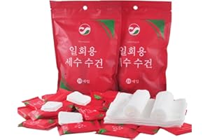 HUSPOX Thick Compressed Towel Tablets Disposable Face Towels Portable Travel Wipes Coin Tissues Magic Towel for Travel Camping Hiking Outdoor Sports 40PCS