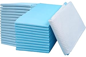 PELLYDA Serviette d'incontinence jetable pour les personnes souffrant de faiblesse de la vessie | 20 pièces | Serviette pour les personnes souffrant de faiblesse de la vessie | Matelas pour lit pour