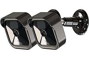 TIZOMI All-New Blink Outdoor Camera Housing and Mounting Bracket, Weatherproof Protective Cover and 360 Degrees Adjustable Mount for Blink Outdoor 4 (4th Gen) Camera(Black, 2 Pack)