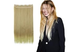 CAISHA by PRETTYSHOP 60cm Clip in Extensions Extensión De Cabello Postizo Liso Mezcla De Rubios C54