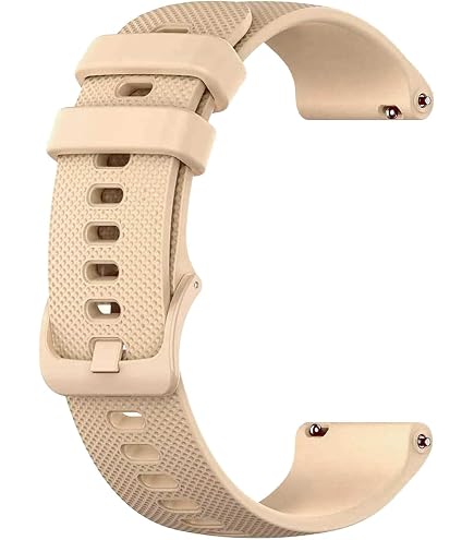 Bracelet Silicone 22mm Montre Sport Intelligente Boucle Métal - Remplacement Rapide