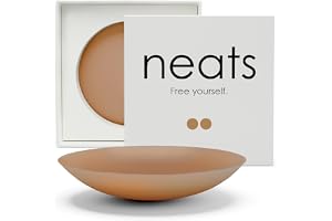 NEATS Nipple Covers for Women, Reusable & Hypoallergenic Adhesive Silicone Pasties