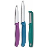 Victorinox 6.7116.33C1 Swiss Classic 3l&uuml; Bı&ccedil;ak ve Soyacak Set, Renkli