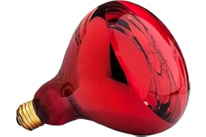 Boston Tech Infrarotlampe für Thermotherapie, Linderung bei Muskelschmerzen, Maße: 12 x 0,03 x 16,5 cm, Gewinde E27