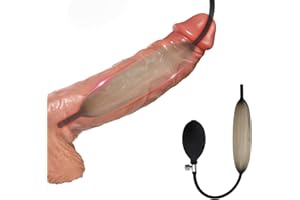 Dilatador uretral de silicona BDSMJOY inflable de Φ 36 mm, dilatadores uretrales para hombres con 3 anillos para el pene, juego de juguetes sexuales con tapones, estimulación de próstata erótica