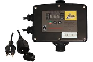 AMUR PRESSCONTROL INVERTER 2-0.75KW PRESSOSTATO MONITOR cablato FLUSSO Controllore automatico per pompa pozzo pompa sommersa pompa centrifuga