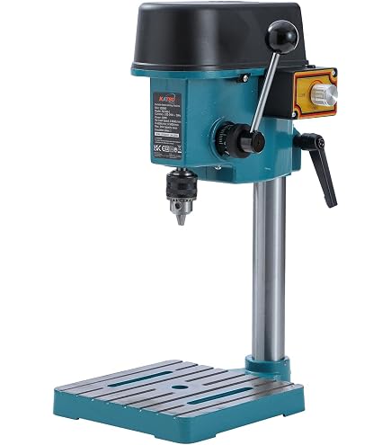 Mini Perceuse à Colonne SUDEG De Précision - Perceuse De Table Pour Bijoux, Métal, Bois Et DIY, 0.3-4mm