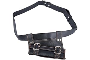 GORGECRAFT Medieval Leather Sword Dagger Frog Adjustable Two-Buckle Sword Belt Holder Rapier Scabbard Knight Renaissance Belt for Men Women Warrior Pirate Assassin Halloween Costume Cosplay Accessory