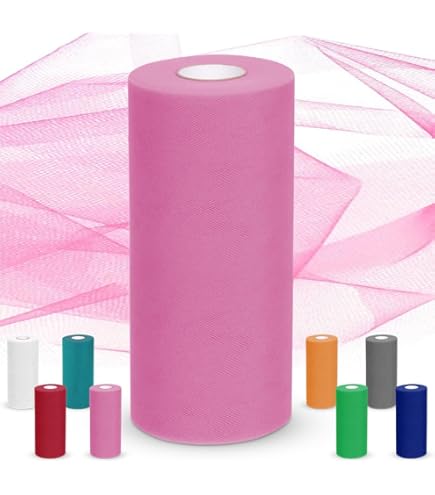 Tela Di Organza Trasparente 30m X 30cm - Tessuto Tulle Per Matrimoni E Decorazioni - Foto 2