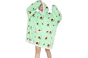 SPSHODOW Coperta con Cappuccio Oversize - Coperta Indossabile in Pile Sherpa da Donna Adulta Coperta con Cappuccio Gigante Calda e Accogliente Felpa Soffice per Donna e Uomo