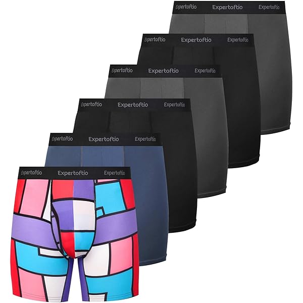 Boxer Uomo Cotone Con Apertura - Confezione Da 7 Pezzi, Morbidi E Colorati - Foto 3
