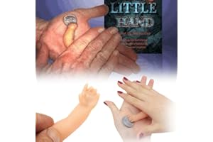 SEAAZQURTLES Little Hand Coin - Herramientas de juguete de truco desaparecido, nuevos trucos de terror, accesorios de broma desaparecidos, primeros planos, magos, accesorios de espectáculo de magia de primer