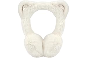 BTHRORO Paraorecchie Invernali per Ragazze, Peluche Paraorecchie Regolabile per bambini Paraorecchie Caldi Invernali per esterni