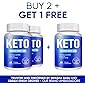 Keto Advanced Weight Loss Supplement Natural Fat Burner Green Tea, Garcinia Cambogia, Green Coffee, Apple Cider Vinegar (180 Capsules) - Pack of 3