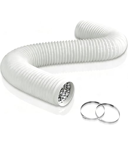 FanGoFast Rookafzuiging, buisventilator, 100 mm, regelbaar, inline kanaalventilator, afvoerventilator, 230 V, stil, met IEC-stopcontact, EU- stekker 1,5 m EU-netsnoer, badkamer, kantoor, groeiruimtes