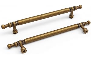 LONTAN 10 stycken skåphandtag vintage brons hålavstånd 160 mm möbelhandtag